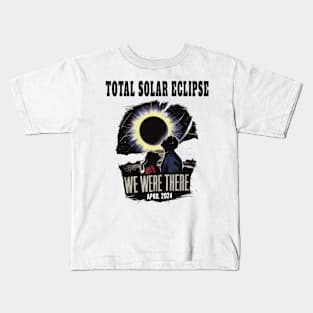 Total solar eclipse 2024 Kids T-Shirt